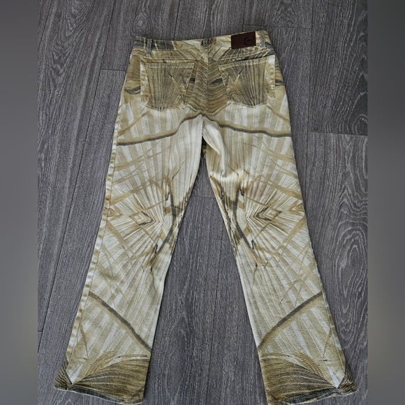 Just Cavalli Palm Tree jeans Y2K/Vintage - Picture 3 of 8